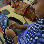 Maroquinerie - Fabrication d'un sac à dos femme en cuir à la main